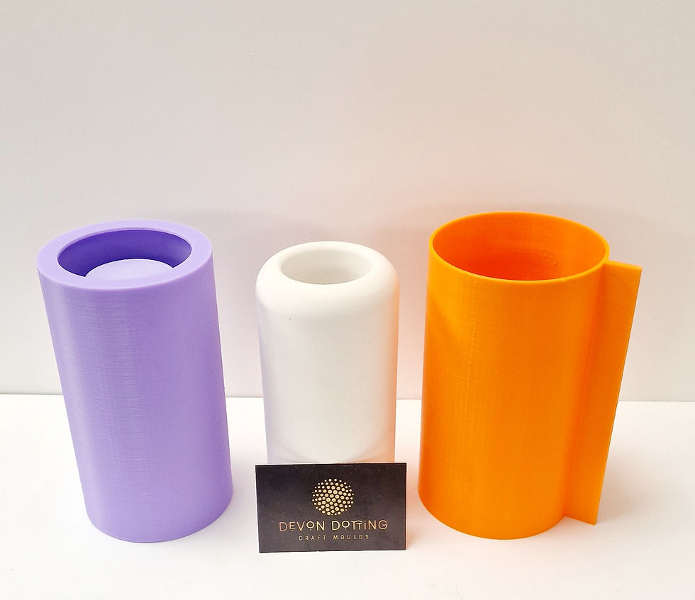 Miniaturbild: Pillar vase silicone mould