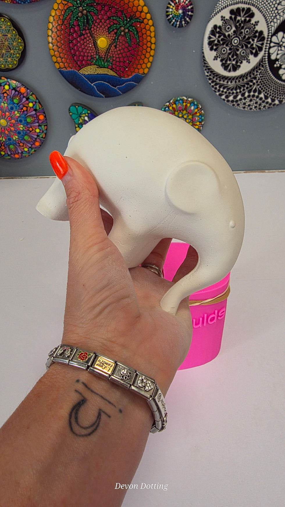 Sličica: Nelly the Elephand silicone mould