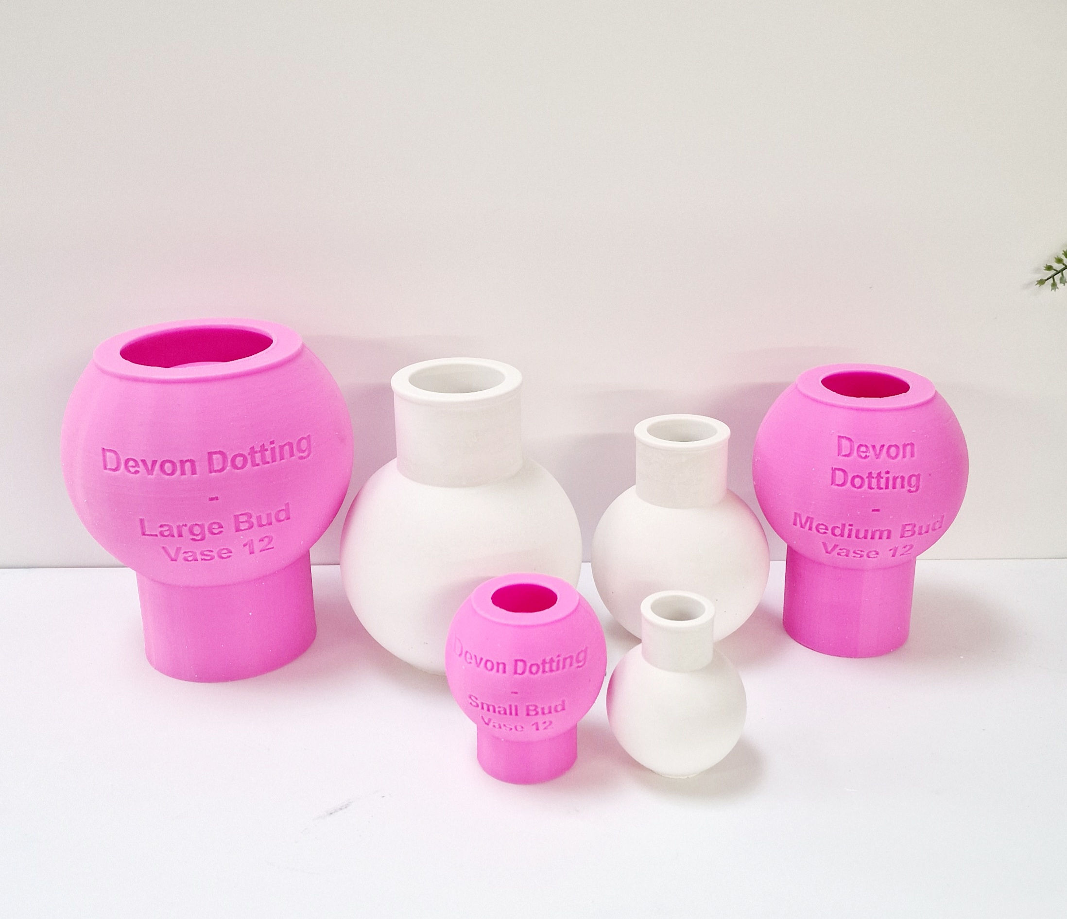 2nd of Bud vase 12 , silicone mould