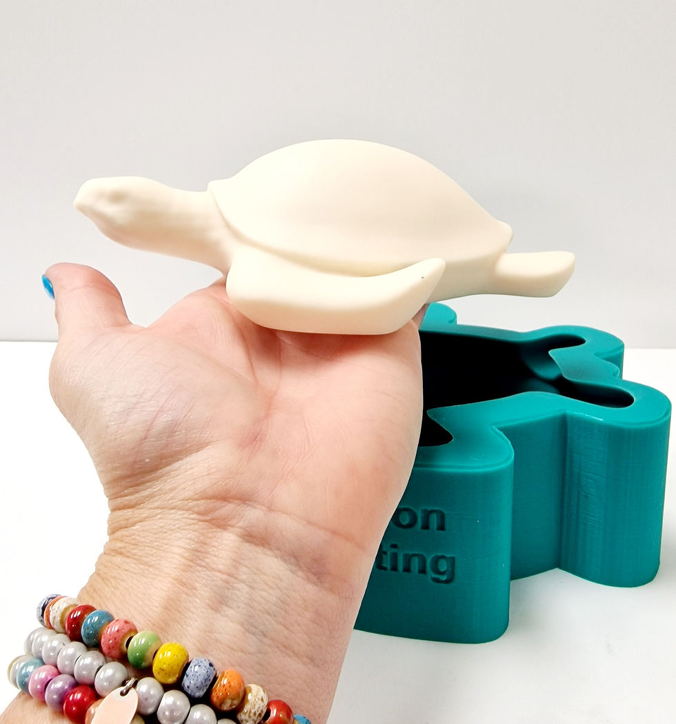Thumbnail: NEW Small sea turtle silicone mould