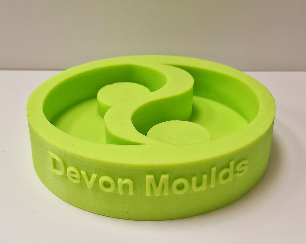 الصورة المصغرة: Yin and Yang Tea Light Holder Mould