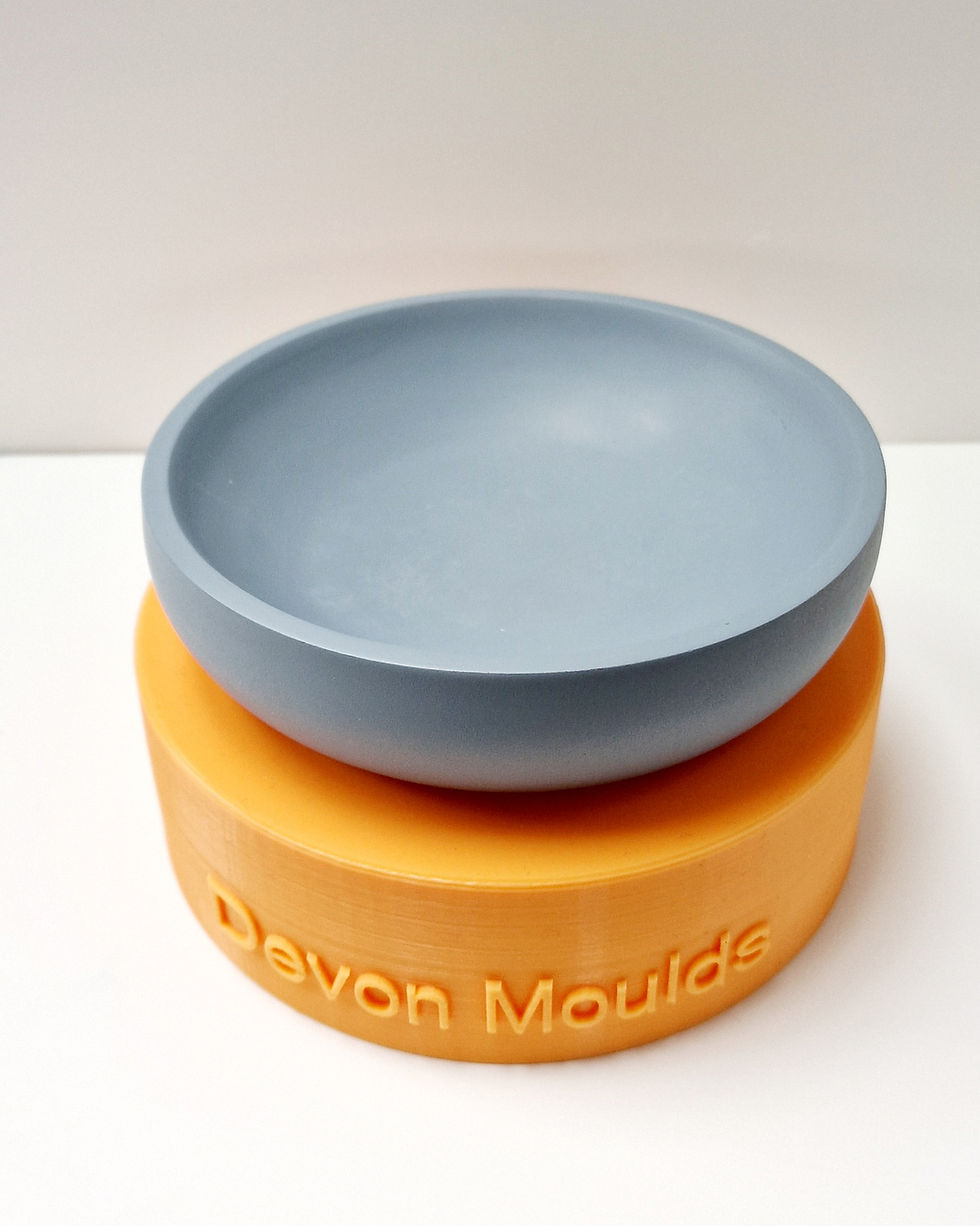 الصورة المصغرة: Shallow Trinket Bowl silicone Mould
