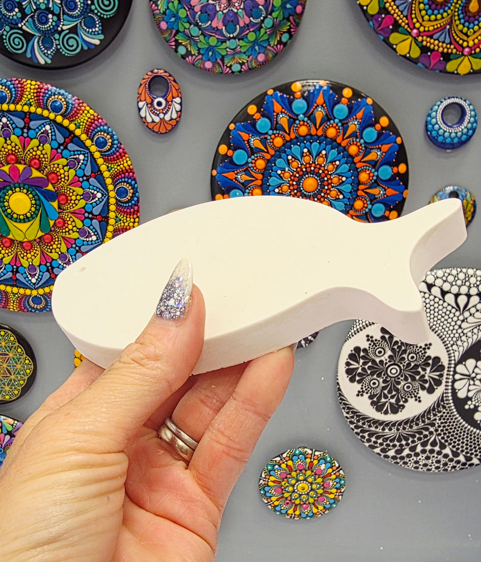 Μικρογραφία: Big fish silicone mould