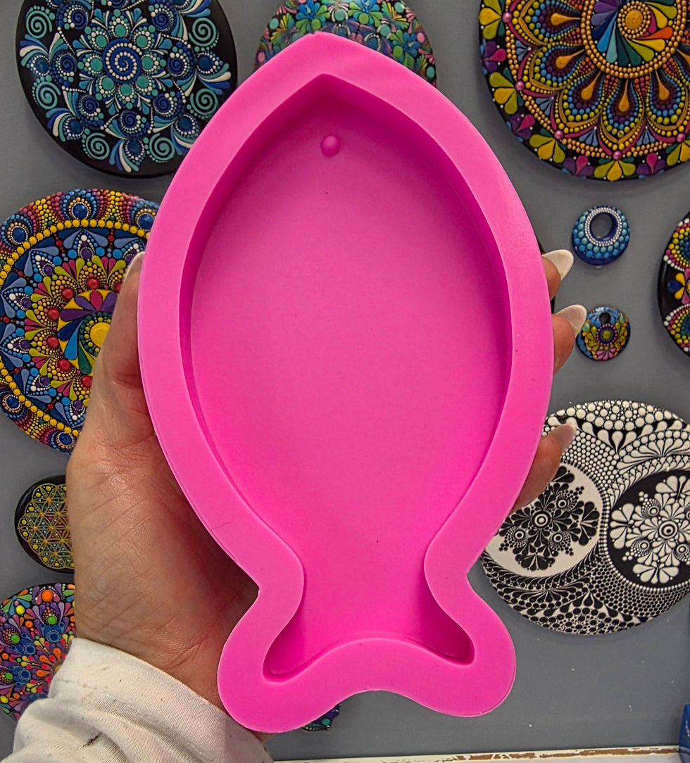 الصورة المصغرة: Big fish silicone mould