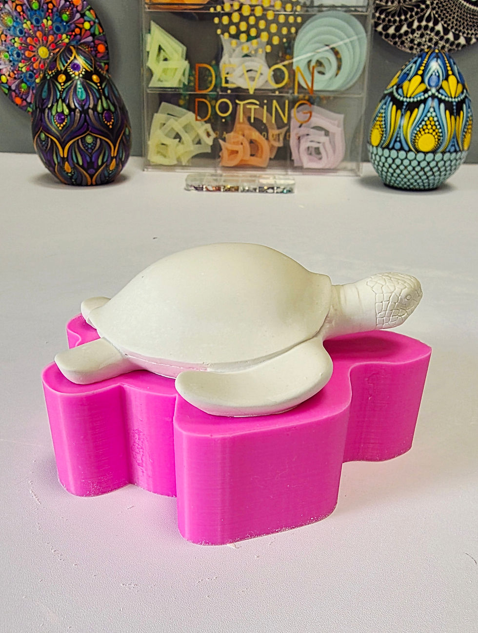 Miniatura: Extra small sea turtle silicone mould
