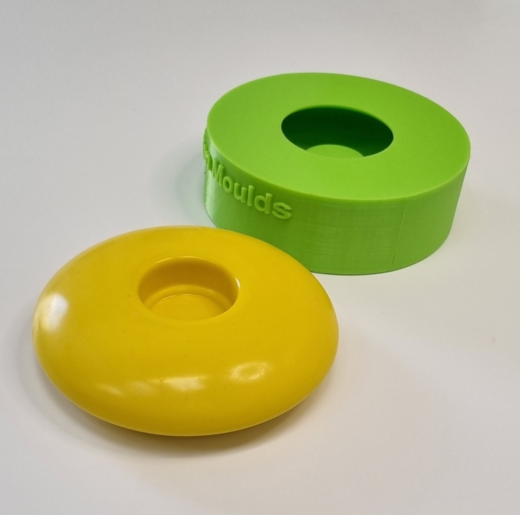 150mm flat tea light holder mould