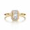 Thumbnail: Designer White Stone Ring