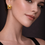 Thumbnail: Gold Star Stud Earrings