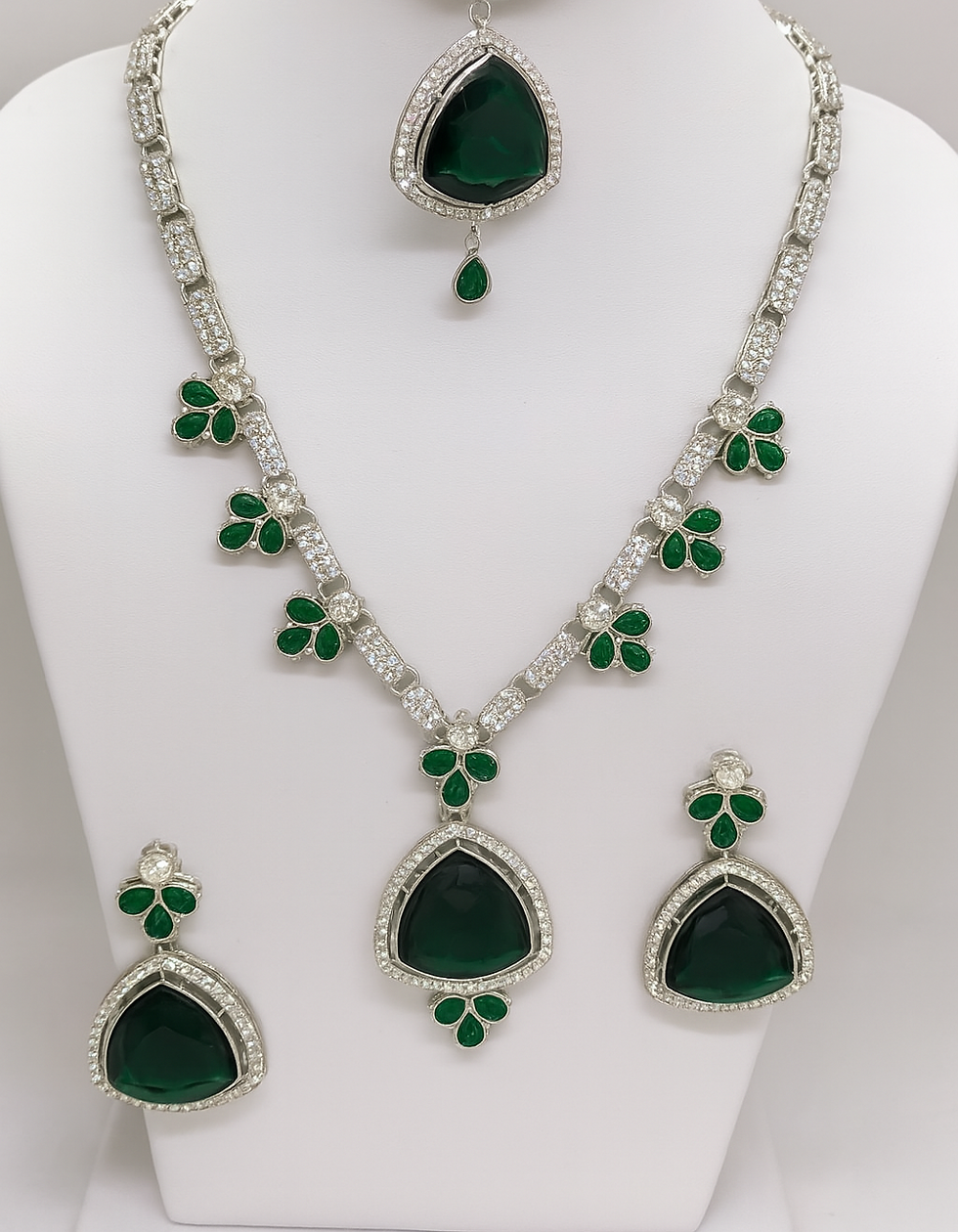 Thumbnail: Floral Stone Necklace Sets Collection