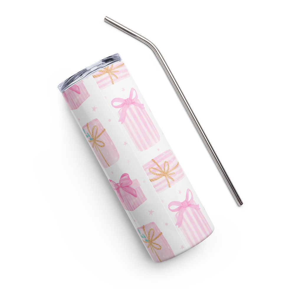 Thumbnail: Holly Jolly Entrepreneur Stainless steel tumbler