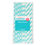 Thumbnail: ! Terrific Teal Polka Dot & Striped Paper Straws, 30Ct