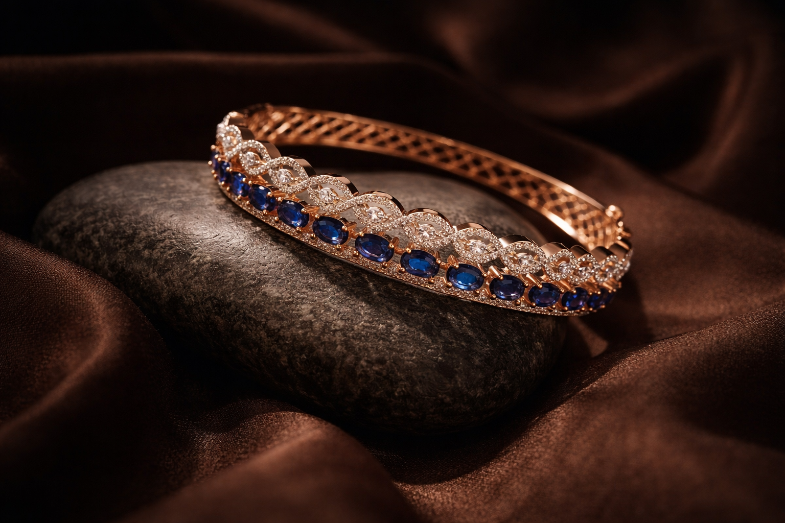 Elegance Rose Gold Cuff 