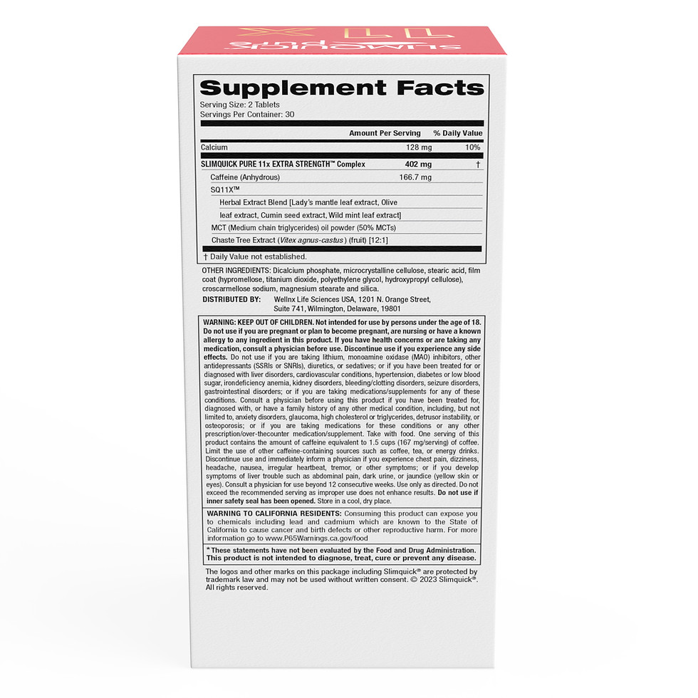 Thumbnail: Slimquick Pure Extra Strength Caplets