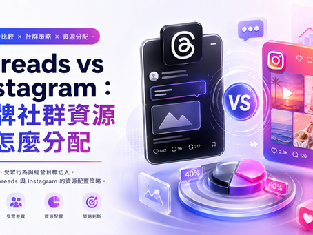 Threads vs Instagram:品牌社群資源該怎麼分配