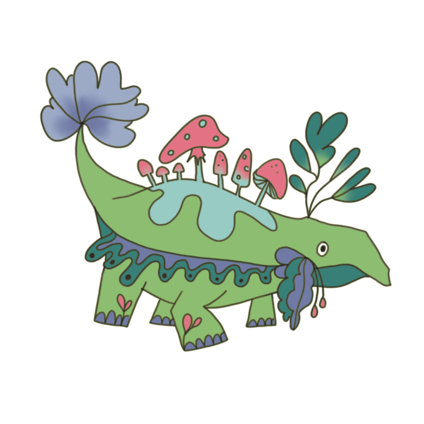 botanical dino