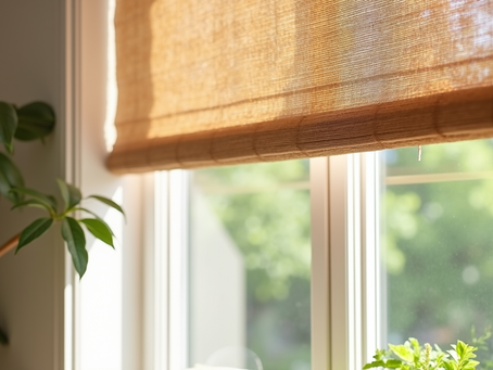 Bring Nature Indoors with Woven Wood Shades
