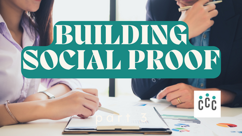Building Social Proof as a New Community Consultant: It's More than Just Case Studies