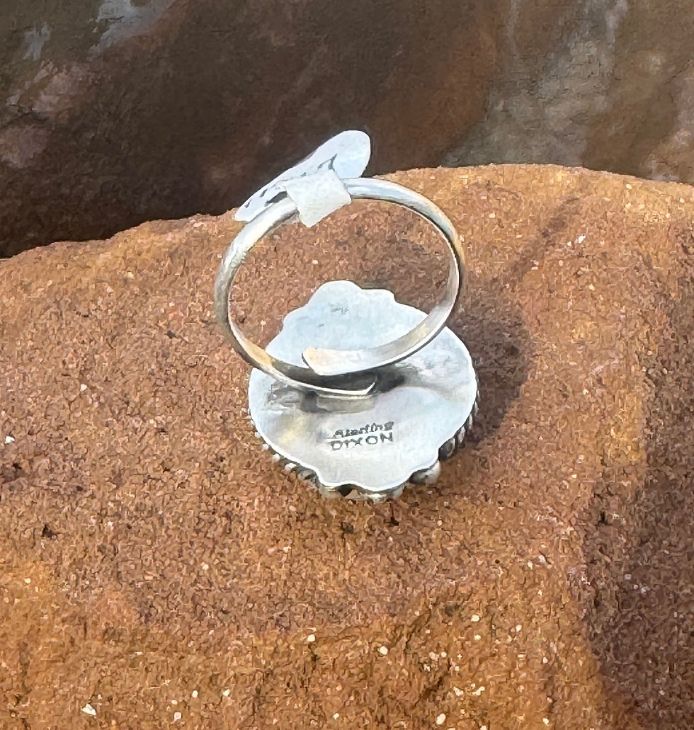 Thumbnail: Turquoise Oval Ring