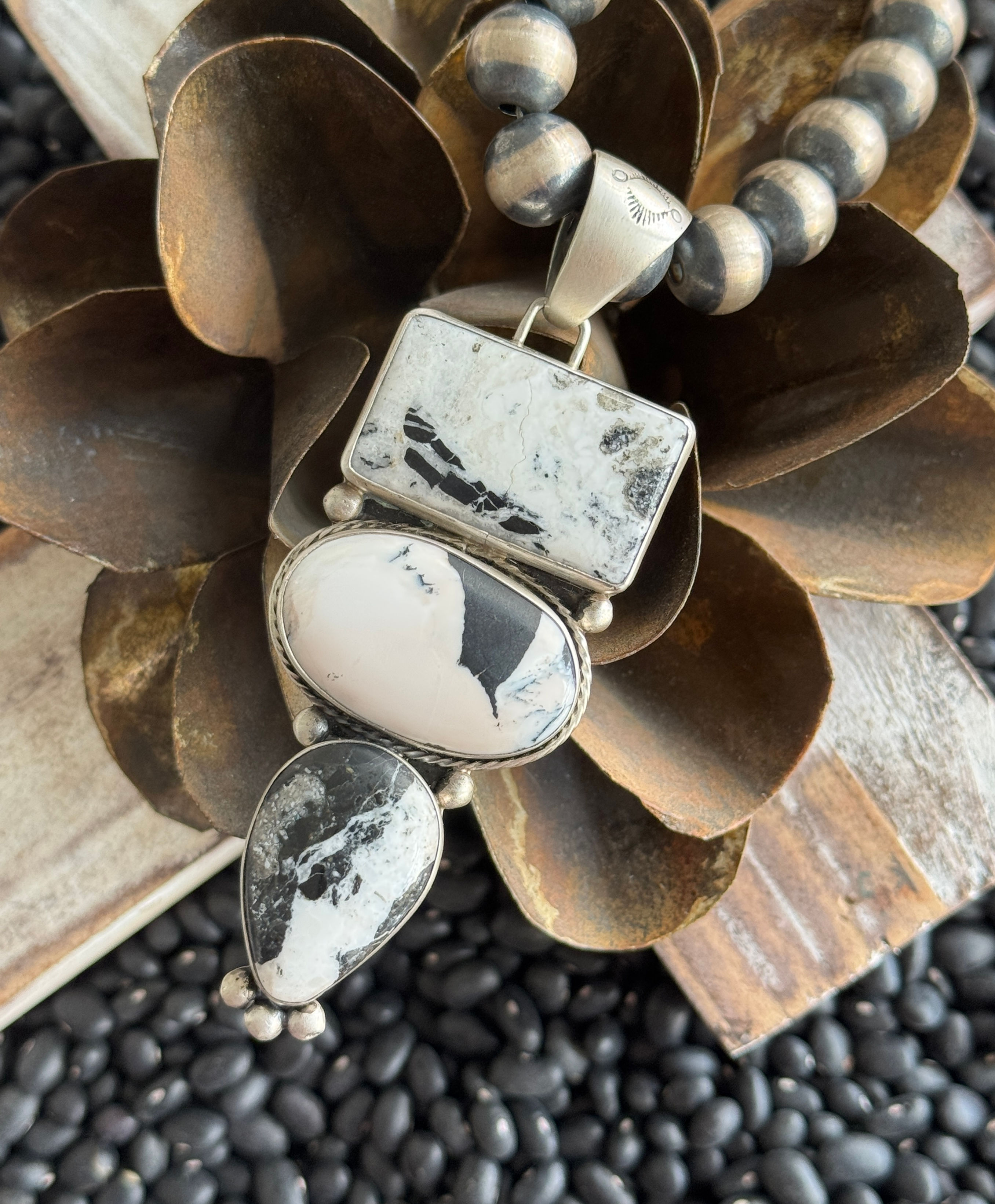 White Buffalo Pendant