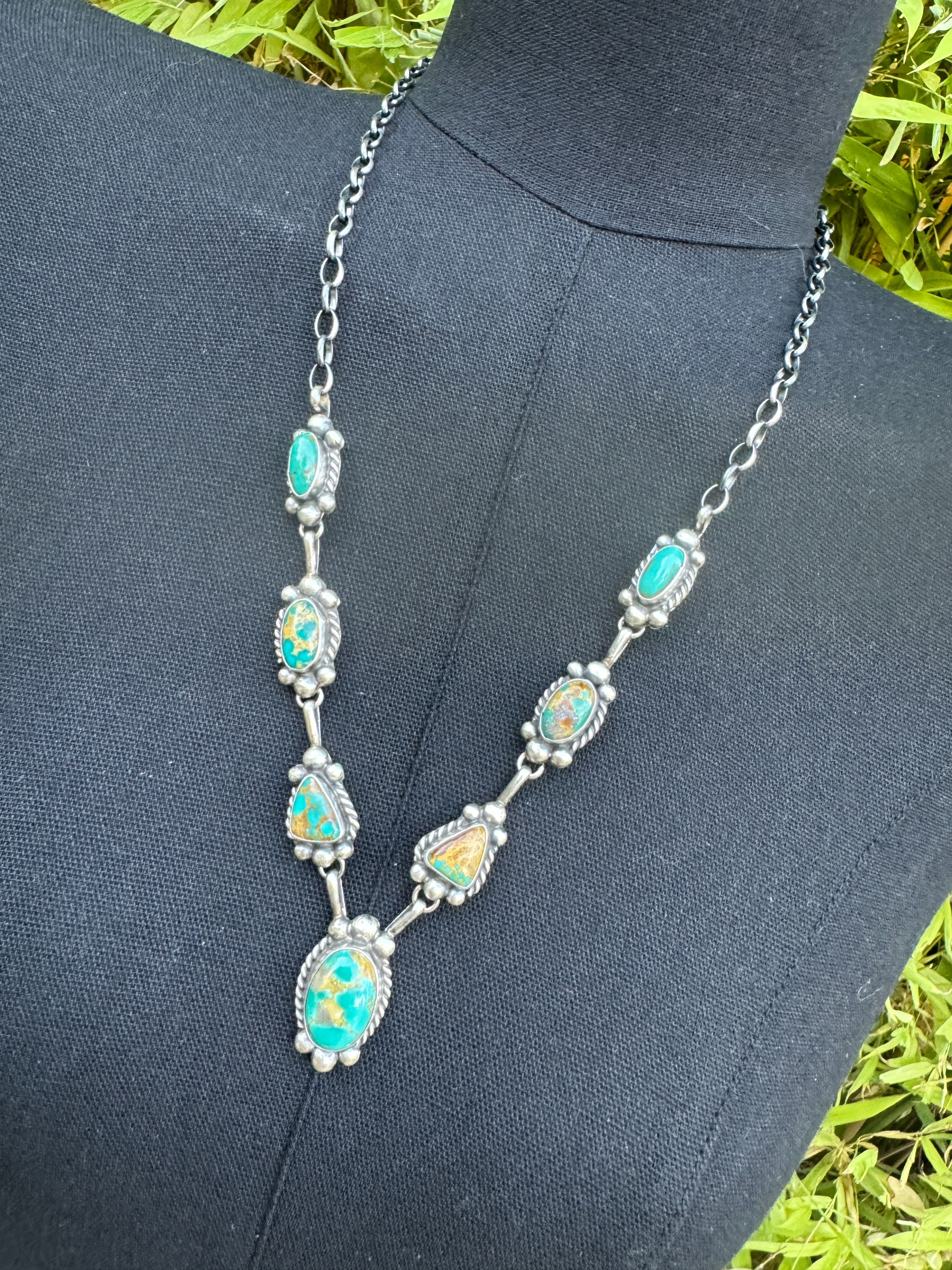 Turquoise Necklace & Earring Set