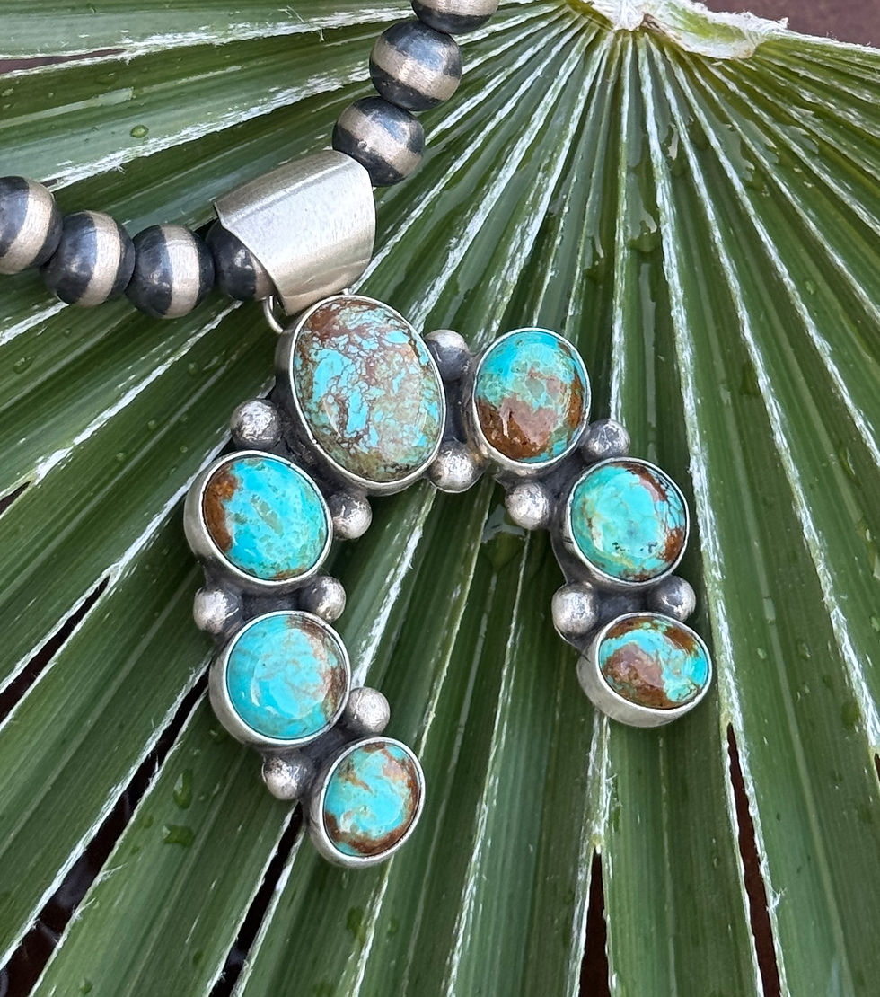 Thumbnail: Turquoise Naja Pendant