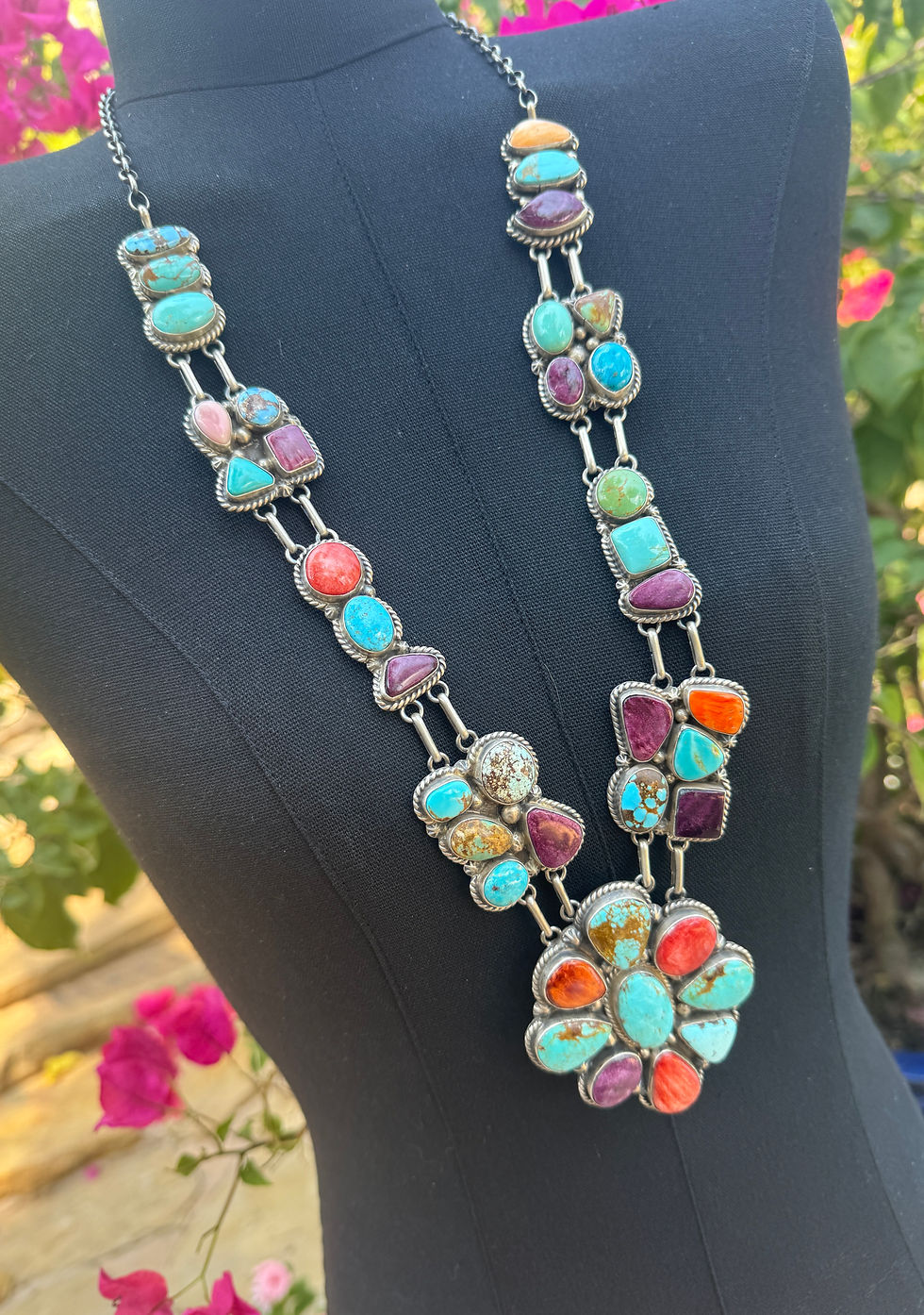 Thumbnail: Multi-Colored Statement Necklace
