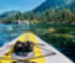 Paddle boarding and kayaking on Lake Tahoe