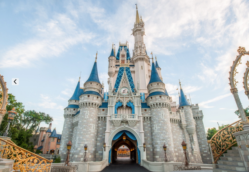 Disney World Cinderella castle