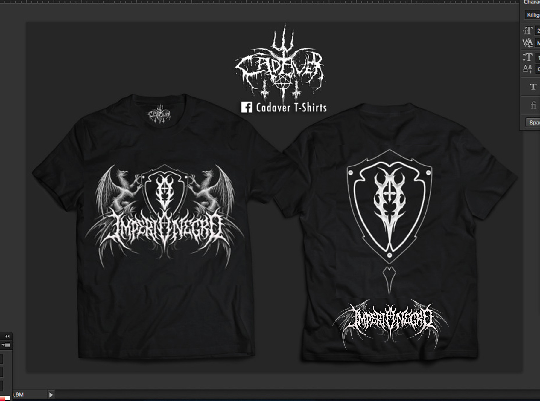T-Shirts Imperio Negro