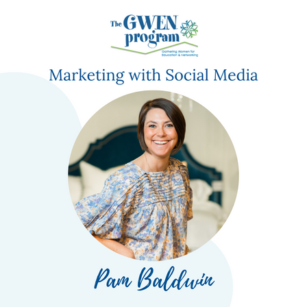 Pam Baldwin is the director of Women in Motion of High Point and an adjunct professor at High Point University, teaching courses in social media. Pam believes in community over competition and has become a mentor to many creative businesses and organizations, teaching and coaching them on how to succeed in the online space.