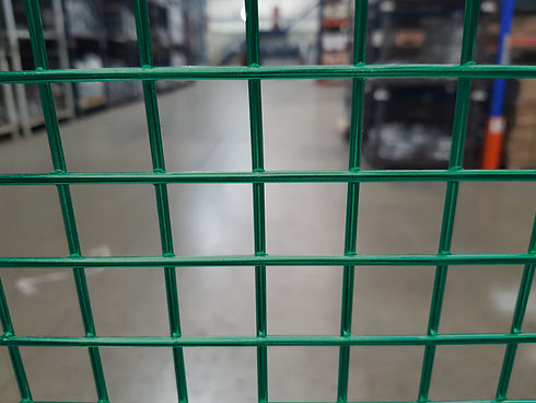 Green PVC Galvanised Weld Mesh Sheet