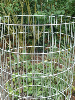 mesh treeguards and pre-formed and bent to a tube shape for easy installation to protect young trees
