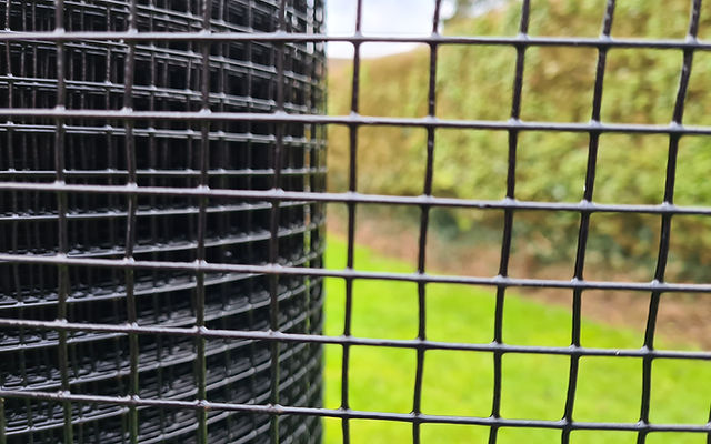 Black Pvc Coated Wire Mesh