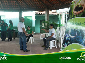 Curso de Gestão Ambiental do Iespes participa de evento no STTR