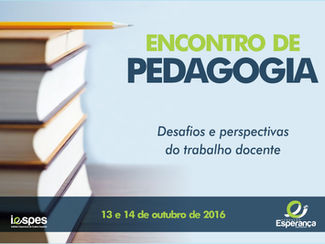Encontro de Pedagogia vai debater desafios e perspectivas do trabalho docente
