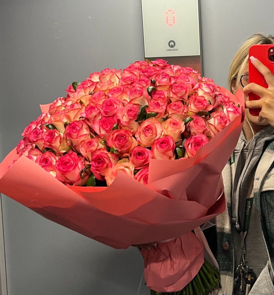 Bukiet 101 róża Jumilla