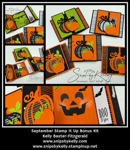 September Stamp It Up Bonus Kit: Frightfully Fun Gatefold