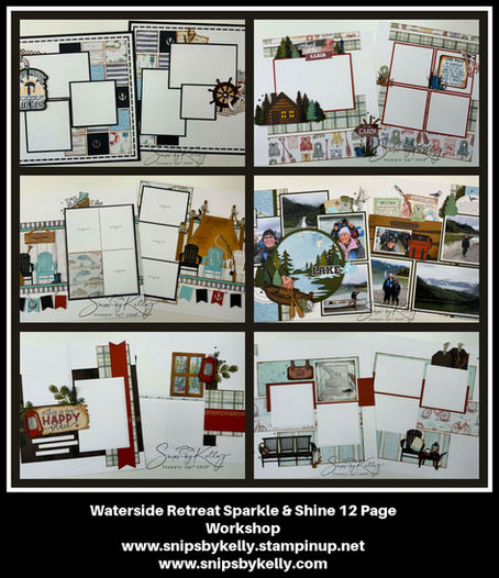 Waterside Retreat 12 Page Sparkle and Shine Workshop