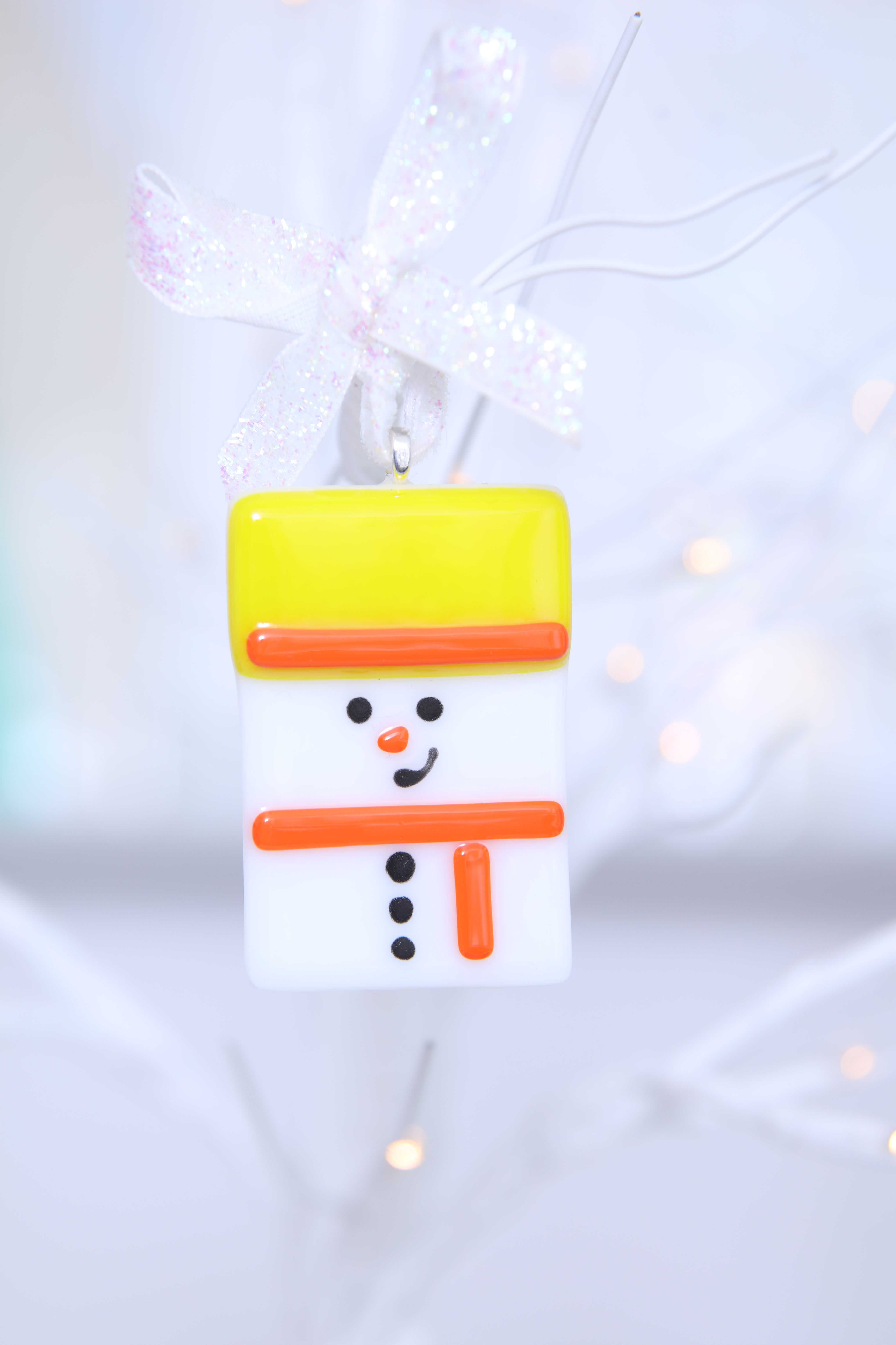 Snowman Christmas Tree Decoration Pack of Two