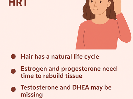 Why Hair Thinning Takes Time to Improve on HRT