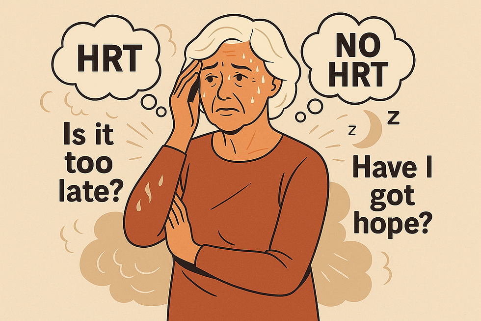 HRT Can Be Used at Any Time: Provided the Clinician Is Experienced