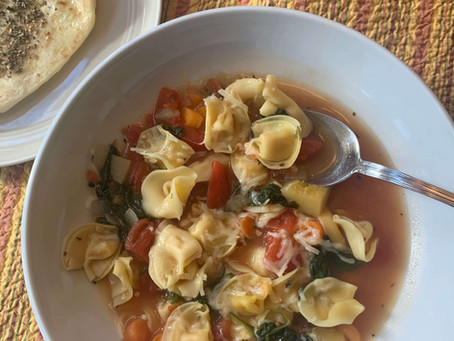 Everybody Loves Tortellini Soup