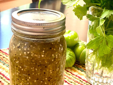 Garden Fresh Salsa Verde