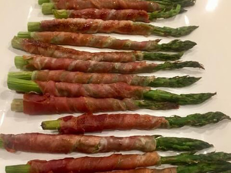 Asparagus and Prosciutto Spirals