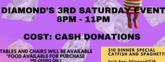 2024 Diamond's 3rd Saturday Dance Party