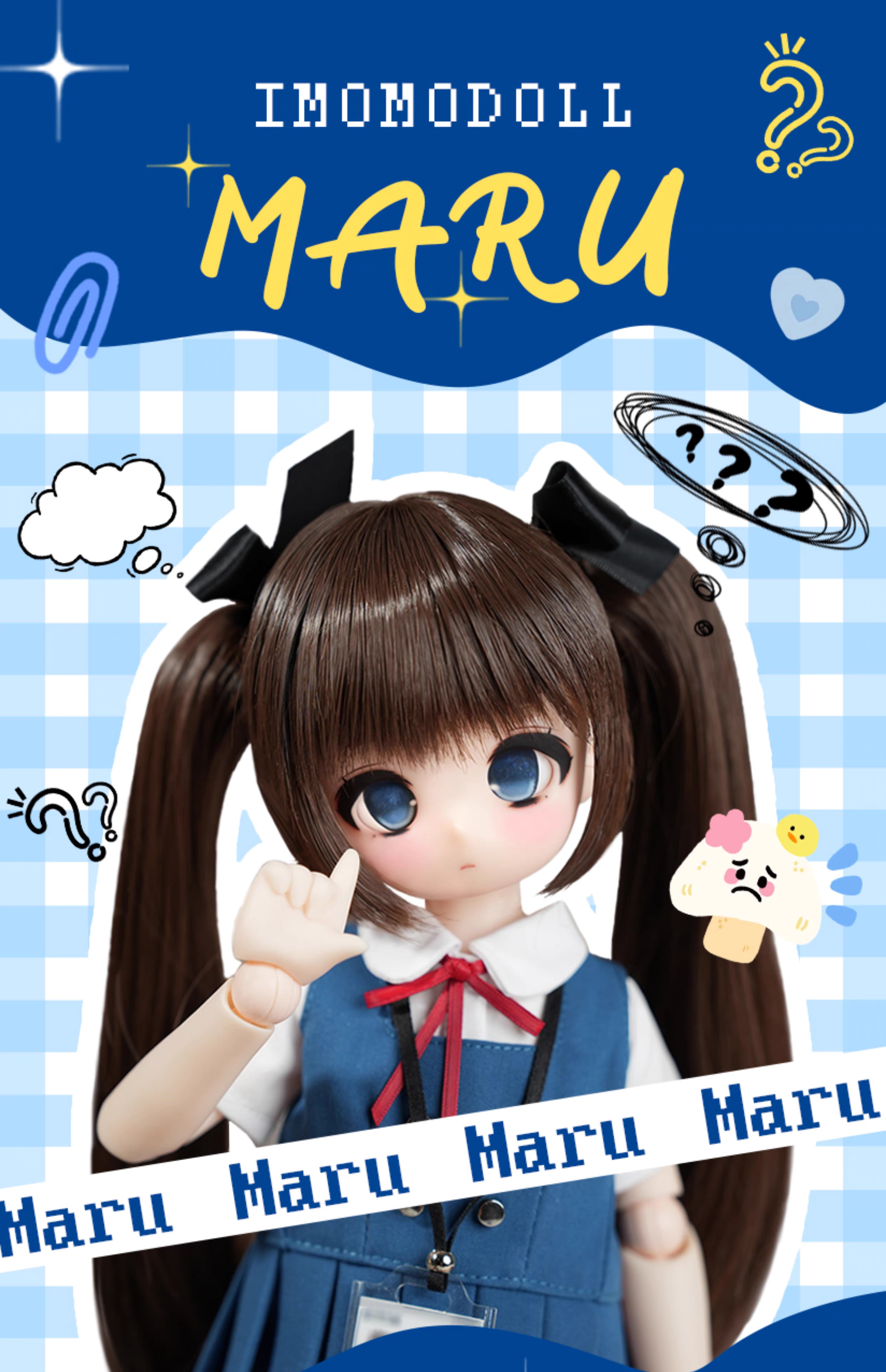 Imomo 1/4 Doll Head Maru