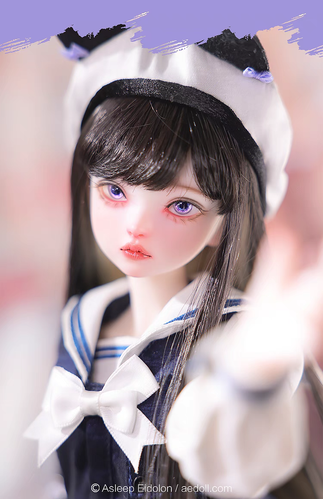 Asleep Eidolon 1/4 doll Apricot | Jane's dolland