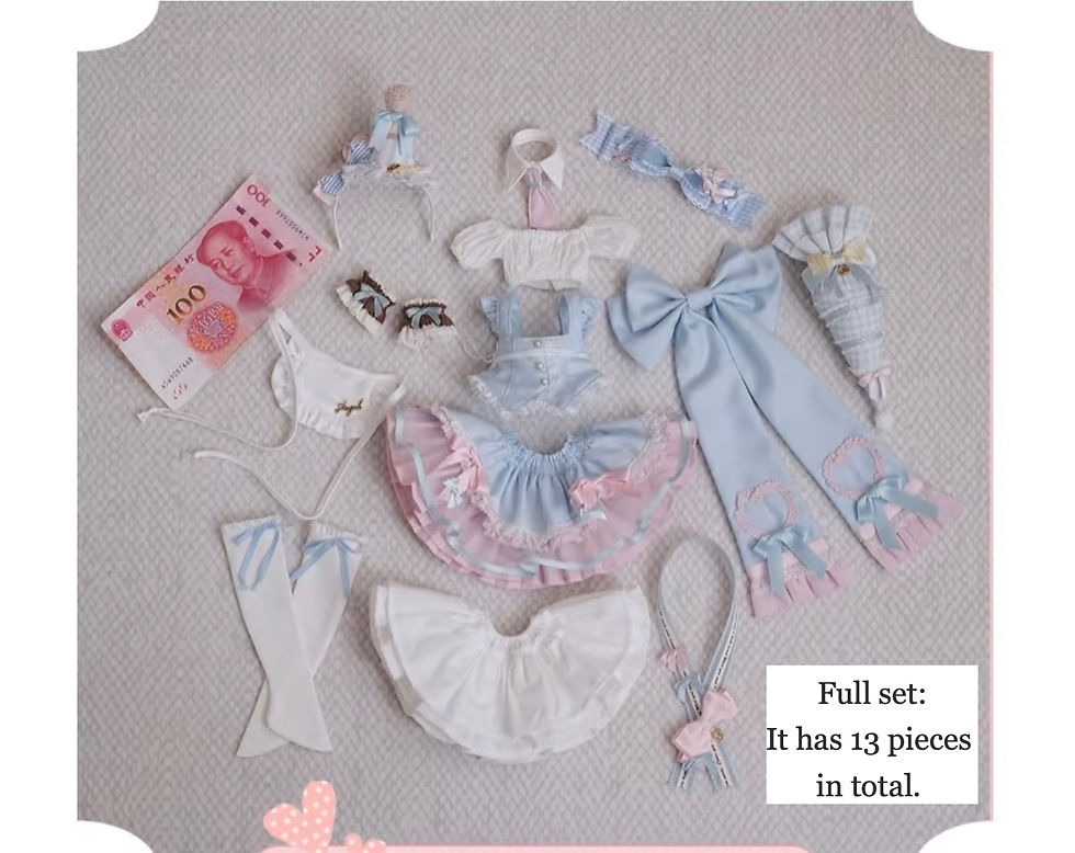 Thumbnail: Sun E Doll 1/4 doll clothing--Intern Baker IS