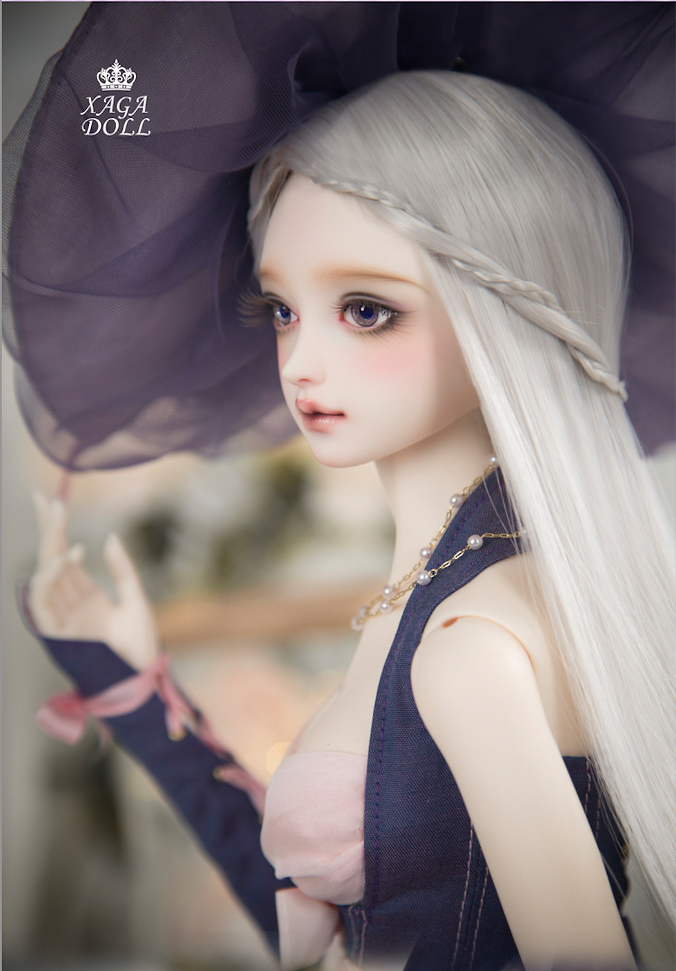Thumbnail: Xaga 1/3 Doll Amethyst