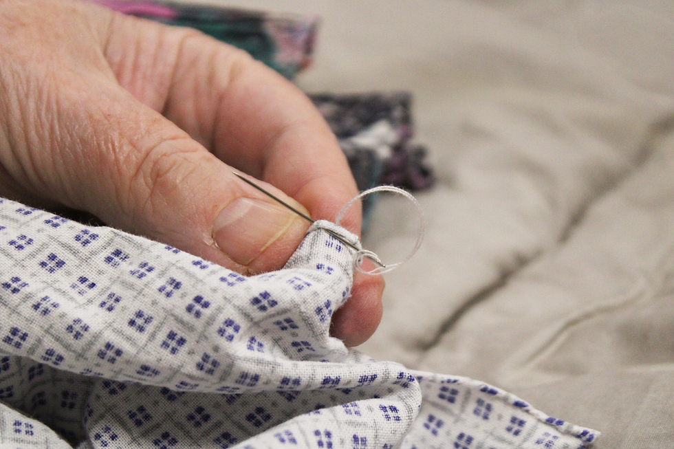 Couture : ourlet roulotté